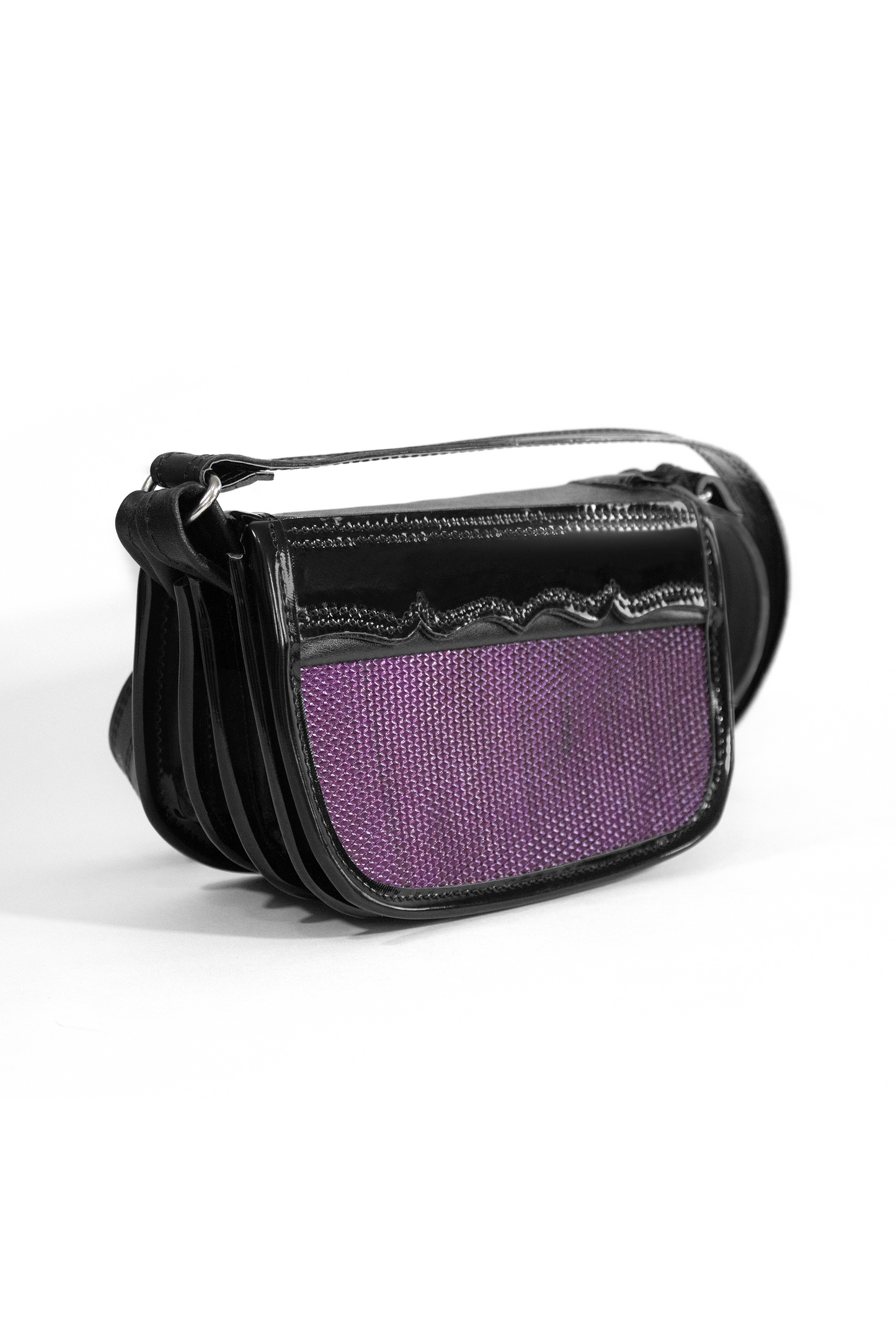 Carriel Purpura Pequeño Made In Parce Mujer